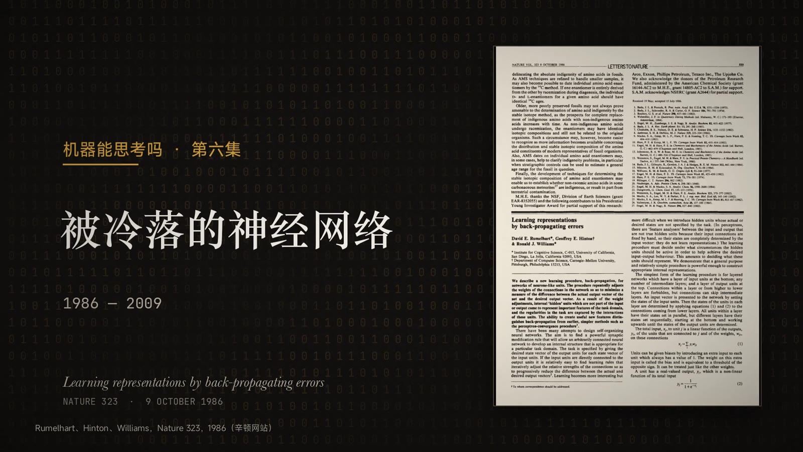 被冷落的神经网络